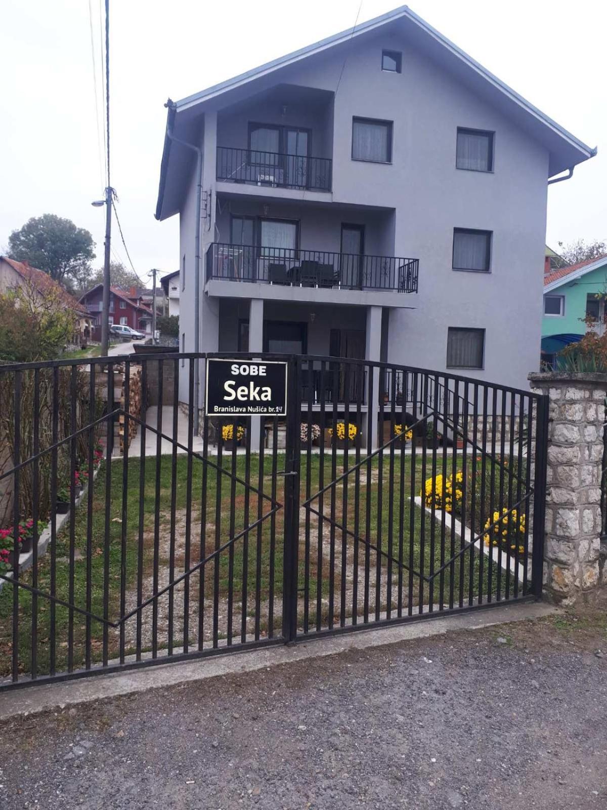 Hotel Sobe Seka Golubac Exteriér fotografie